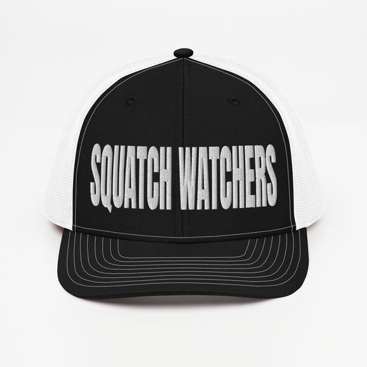 Squatch Watchers 3D Puff Text | Richardson Trucker Hat